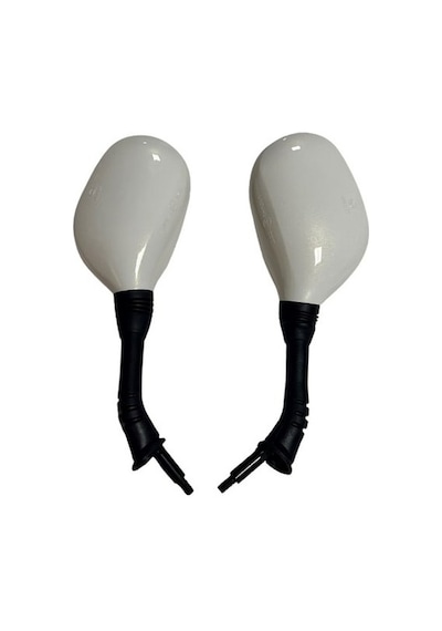 Honda Spacy Alpha 110 Ayna Seti Oem Beyaz - Arasmoto