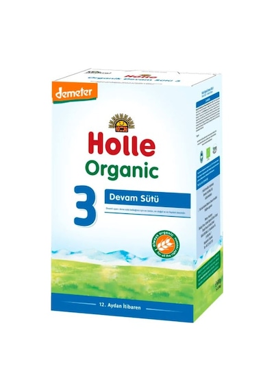 Holle Organik 3 Devam Sütü 12+ Ay 600 G