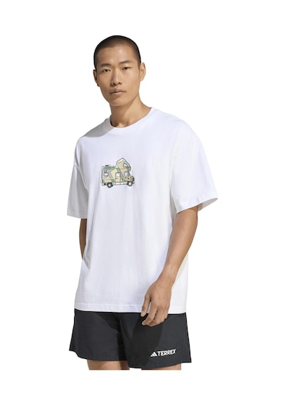 Kb9633-e Adidas M Camper G T Erkek T-shirt Beyaz Kb9633-e Beyaz