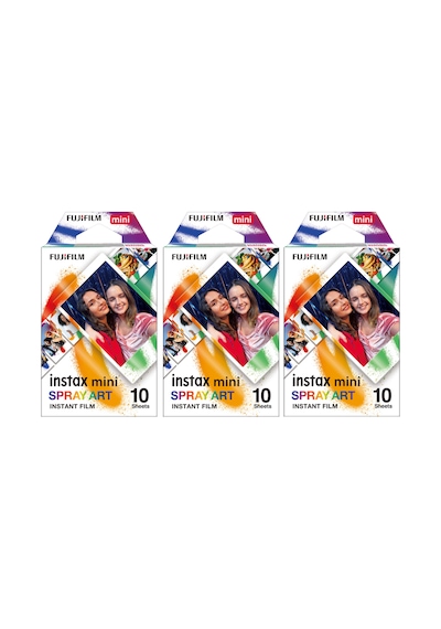Instax mini Spray Art 10x3 Film Seti