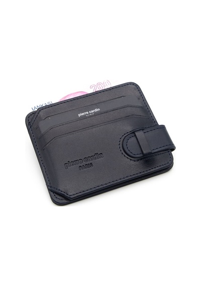 Pierre Cardin Lacivert Unisex Deri Kartlık 0510 Lacivert