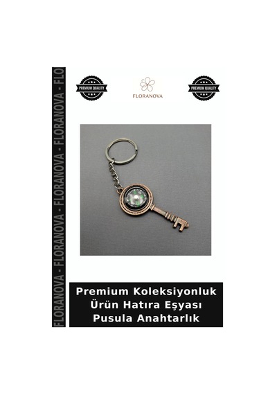 Premium Koleksiyonluk Ürün Hatıra Eşyası Pusula Anahtarlık