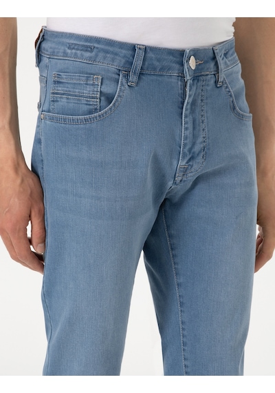 Pierre Cardin Erkek Açık Mavi Pantolon Jean 50302721-vr003 Açık Mavi