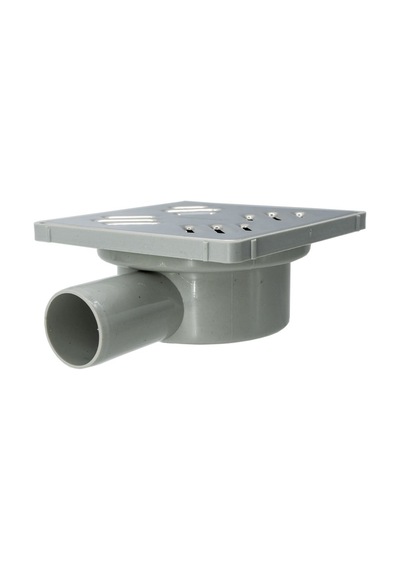 Mesa Teknik Yandan Çıkışlı Koku Önleyicili Yer Süzgeci 10 x 10 CM