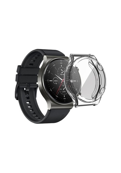 Huawei Watch Gt 3 Pro 43mm İle Uyumlu Saat Silikon Ekran Koruyucu Şeffaf Çok Renkli