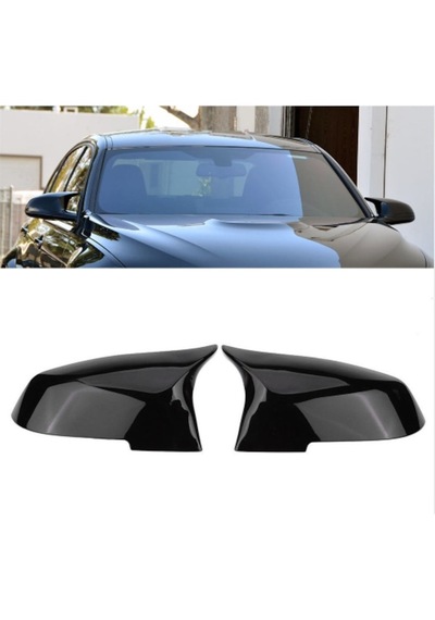 Bmw F30 Uyumlu Parlak Siyah Batman-yarasa Ayna Kapağı