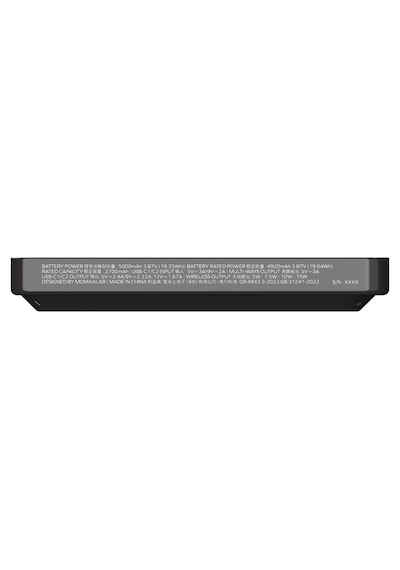 Momax IP131HKD Power X Pro+Magnetic Wireless 5000 mAh Standlı + USB-C Kablo Powerbank Siyah