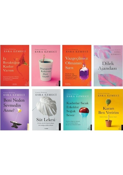 Esra Ezmeci Seti 7 Kitap + Dilek Ajandası
