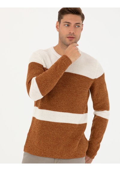 Pierre Cardin Erkek Bej Kazak /triko 50278098-vr011 Bej