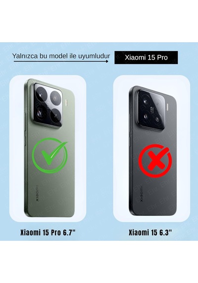 Tr Xiaomi 15 Pro İle Uyumlu Darbe Önleyici Sararmaya Dayanıklı Airbag Korumalı Ultra Slim Tpu Şeffaf Silikon Kılı