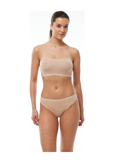 Malabadi Kadın Ten Rengi 6 Lı Paket Modal Bikini Slip Külot 155 Ten