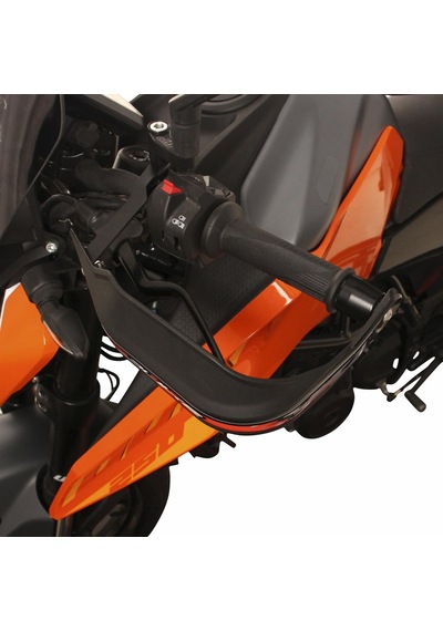 GP Kompozit KTM Duke 250 2024 Uyumlu Plastik Elcik Koruma Siyah