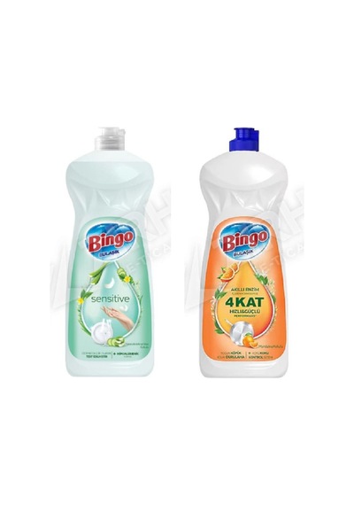 Bingo Bulaşık Deterjanı 650 Ml + Sıvı Bulaşık Deterjanı 1500 Ml 2'li Set 20871879