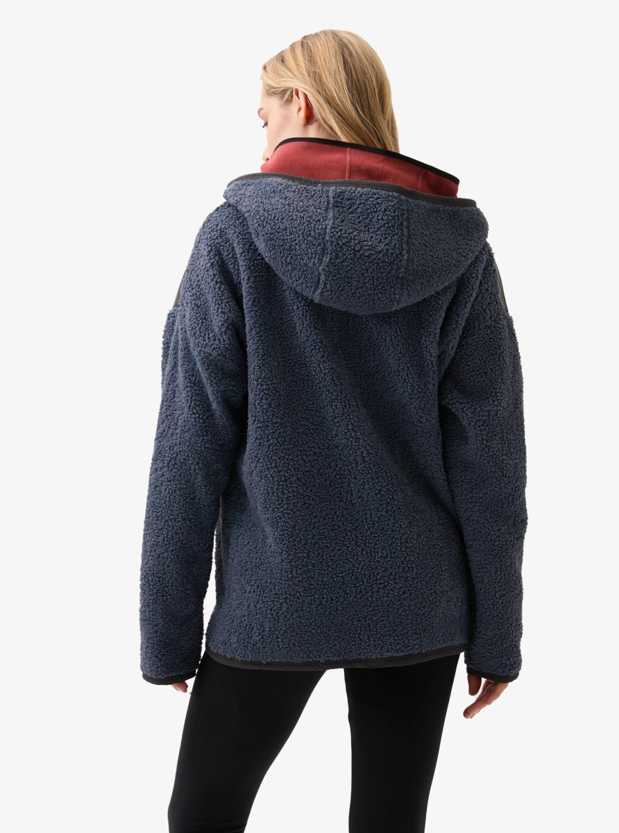 Unisex Termal Polar Ceket 20001 - Mavi Mavi