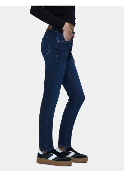 LTB Maxıme Dar Paça Orta Bel Mid Indigo Jean Pantolon