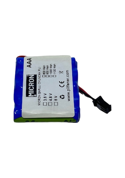 Micron 4.8v 600 Mah Aaa Uzaktan Kumandalı Şarjlı Araba Pili (Batarya)