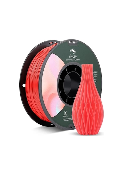 Ender Pla+ Kırmızı Filament 1,75mm 1kg - Bisiparisver, Crlty003