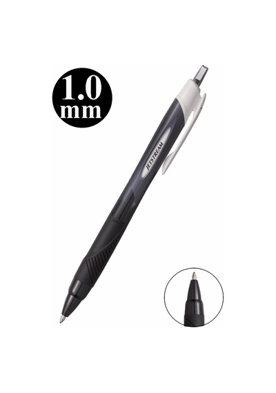 Jel Uçlu Pilot Kalem 1 Adet Uniball Jetstream Sxn-150s 1.0 Mm Roller Basmalı Pilot Kalem Roller Uçlu Likit Mürekkepli Siyah
