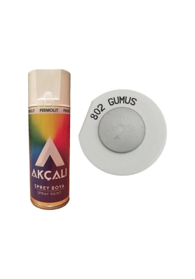 Akçalı Gümüş Sprey Boya 802