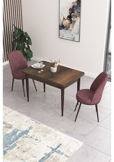 Canisa Concept Nil Serisi 70x110 Sabit Mutfak Masası Takımı Barok Desen Masa 2 Gül Kurusu Sandalye Gülkurusu Sandalyeler Barok Masa Canisa Concept Nil Serisi 70x110 Sabit Mutfak Masası Takımı Barok Desen Masa 2 Gül Kurusu Sandalye Gülkurusu Sandalyeler Barok Masa