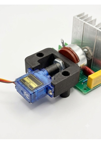 4000w Ac Dimmer Modülü Servo Kontrollü Ayar Aparatı Ve Sg90 Servo Motor Dahil