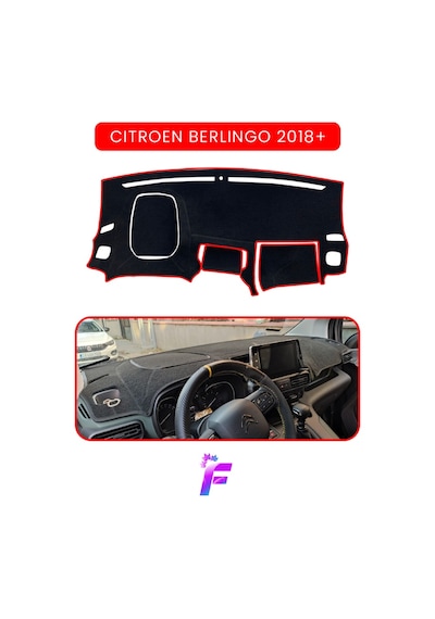 Cıtroen Berlingo 2018+ Torpido Koruyucu Güneş Ve Yansımaya Karşı Kalkan Tam Koruma Ta51