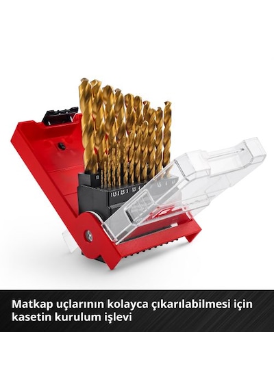 Einhell Metal MatkapUç Seti 19 Parça  - 49427019