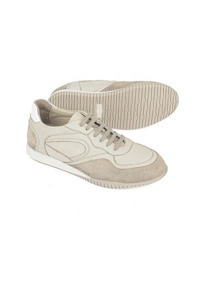 Ziya Kadın Hakiki Deri Günlük Sneaker 1611022z2743 Bej 1611022z2743 340 36