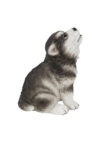 Hi Line Gift Ltd Uluyan Alaskan Malamute Yavru Köpek Heykeli Heykelcik