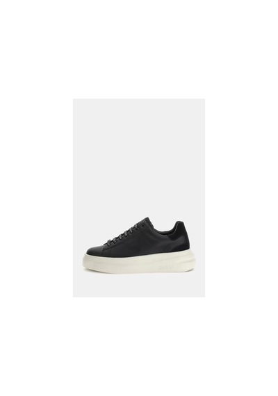 Guess Erkek Elba Logolu Bağcıklı Sneaker Siyah