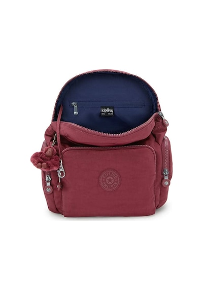 Kipling City Zip S Küçük Boy Sırt Çantası Bordo