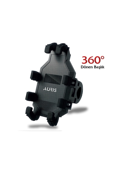 Auris H110 Bisiklet Motosiklet Gidonu Telefon Tutucu Siyah