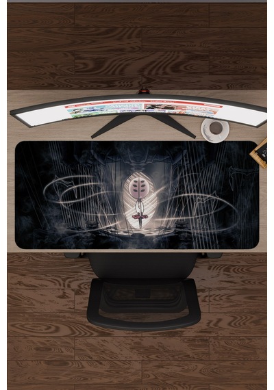 Hollow Knight Silksong Dikişli Kauçuk Oyuncu Mousepad V5 - 90x40 Xxl Gaming Mouse Pad