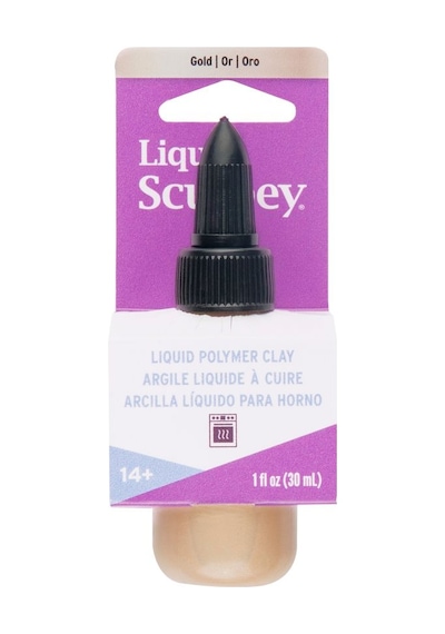 Sculpey Liquid Sıvı Polimer Kil 30 Ml. Altın