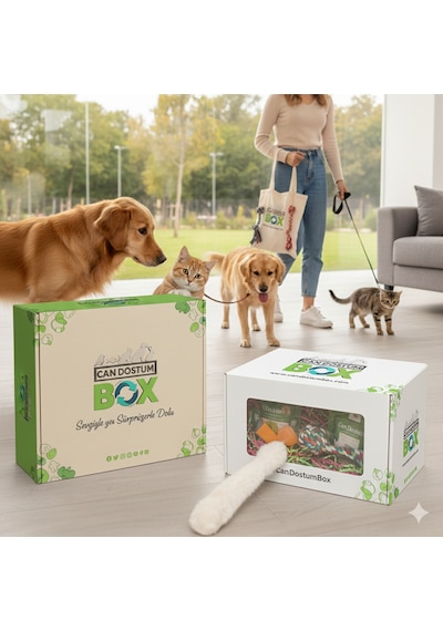 Candostumbox Evcil Hayvan Atıştırmalık Kutusu Kedi Ve Köpekler