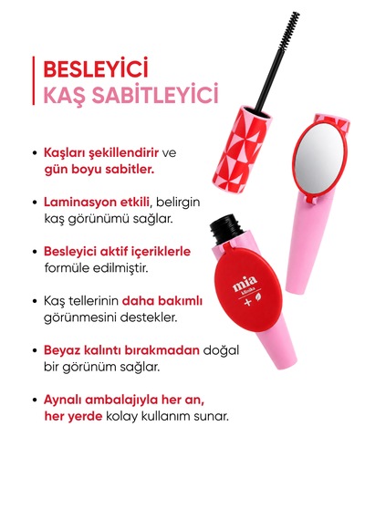 Besleyici Kaş Şekillendirici Ve Sabitleyici Brow Glue 6,5 Ml 0