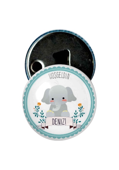 Famous Bebek Şekeri Magnet Bebek Mevlüt Hediyelik Isimli Kapak Açacak  (434856298)