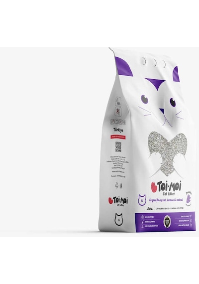Toi Moi Lavanta Kokulu Sodyum Bentonit Kedi Kumu 5 L