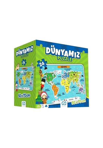 Alfabe Eğitici Puzzle Ca.5027