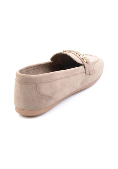 Vizon Kadın Loafer Ayakkabı K01542380772