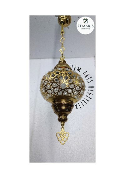 Gold Renk Sarkıt Avize Altın - 786453797 Altın