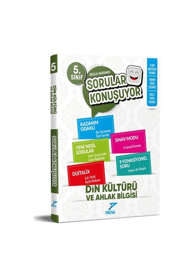 Pruva Akademi 2025 5. Sınıf Din Kültürü Sorular Konuşuyor Güncel Müfredat