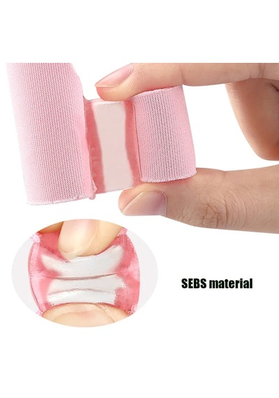 Ayarlanabilir Silikon Jel Ayak Parmağı Ayırıcı Halluks Valgus Destekleyici Bunyon Düzeltici Ayak Başparmağı Ayırıcı Yumuşak Ve Esnek Jel Tasarım Günlük Ayak Bakımı İçin 1 Çift Pembe