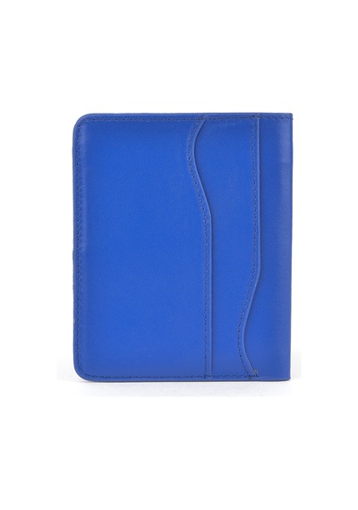 Ziya, Unisex Hakiki Deri Kartlık 1539852z02 Saks Mavi 1539852z02 651 Saks Mavi