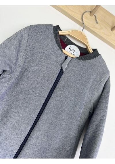Key Kıds Denim Dokulu Pamuklu Bacaklı 2.5 Tog Çocuk Uyku Tulumu Çok Renkli