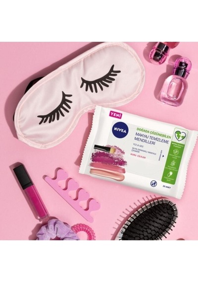 Nivea Makyaj Temizleme Mendili 3in1 Kuru Ciltler 25 Yaprak