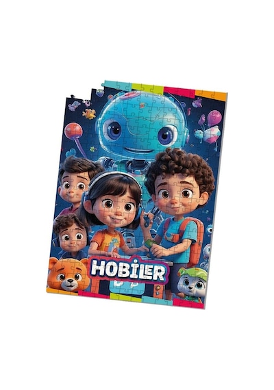 Btoys 260 Parça Puzzle Hobiler 9081