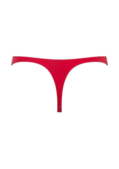U.S. Polo Assn. Kadın Kırmızı String Bikini Altı Kırmızı