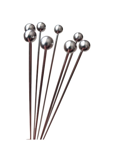 Profosyonel Top Uçlu Ayarlanabilir Paslanmaz Uzun Çelik Çırpıcı 30 Cm Paslanmaz Çelik Diğer