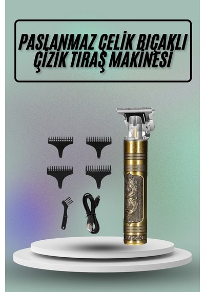 Saç Sakal Vücut Tıraş Makinesi Çizik Atma Makinesi Paslanmaz Çelik Diğer